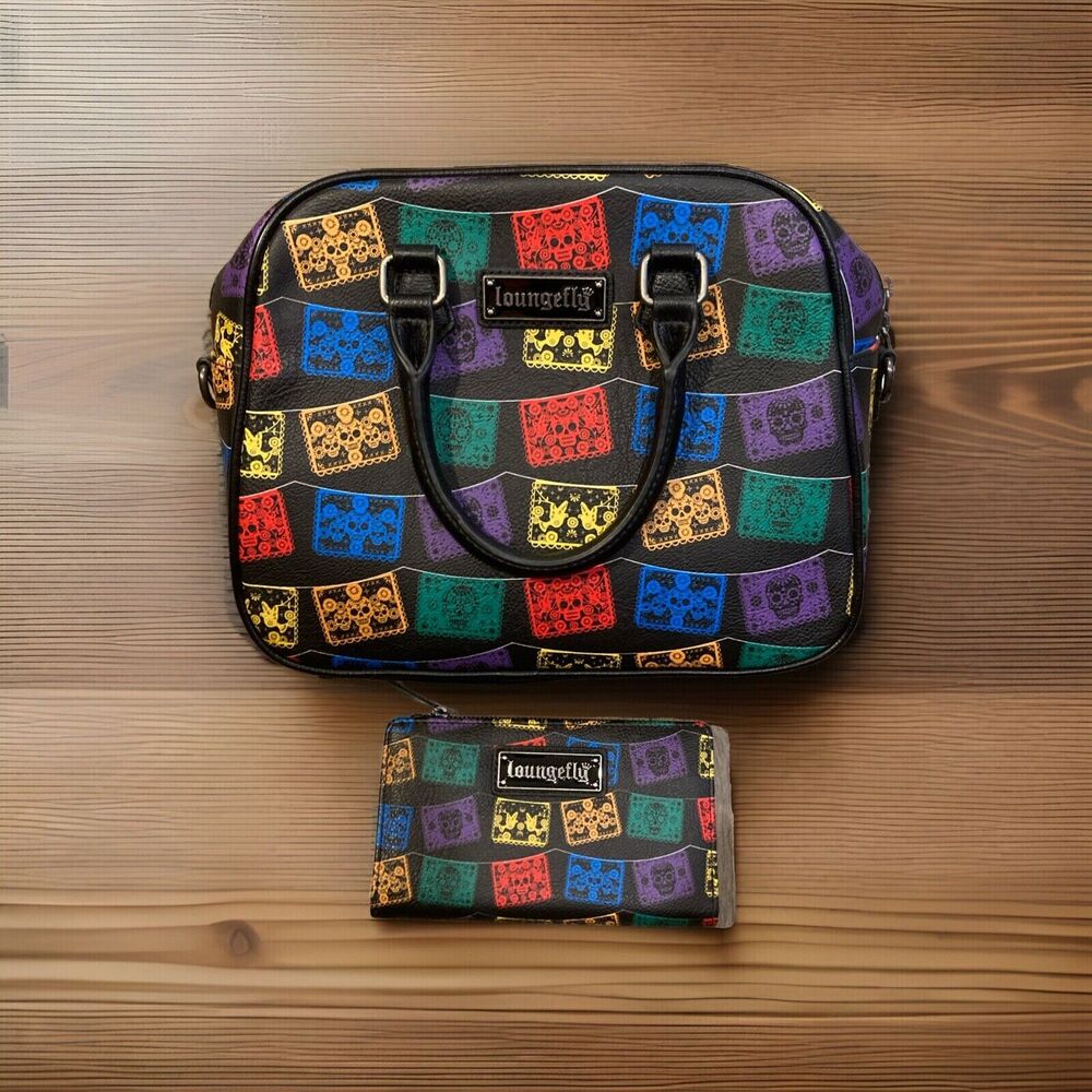 Loungefly Multicolor Patchwork Backpack - image 2